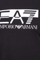 Бавовняна футболка EA7 Emporio Armani 6RPT81.PJM9Z чорний