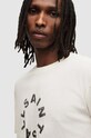 AllSaints t-shirt bawełniany VALENCE SS CREW MG138Y biały AW23