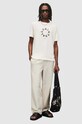 AllSaints t-shirt bawełniany VALENCE SS CREW MG138Y biały