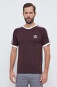 adidas Originals t-shirt bawełniany brązowy IM2077