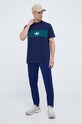 adidas Originals t-shirt bawełniany IM4637 granatowy AW23