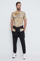 Bavlněné tričko adidas Originals IP0285 béžová AW23