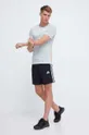 Μπλουζάκι για τρέξιμο adidas Performance Run Icons πράσινο