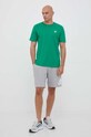 Бавовняна футболка adidas Originals IL2517 зелений AW23