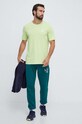 adidas Originals t-shirt bawełniany IL2520 zielony AW23