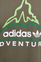 adidas Originals tricou din bumbac IL5176 maro