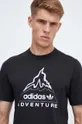 Βαμβακερό μπλουζάκι adidas Originals ADV VOLCANO 100% Βαμβάκι