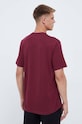 Odzież adidas t-shirt bawełniany IL9022 bordowy