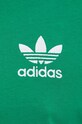 Памучна тениска adidas Originals Adicolor Classics 3-Stripes Tee IM0410 зелен