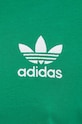 Памучна тениска adidas Originals Adicolor Classics 3-Stripes Tee IM0410 зелен