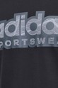 Хлопковая футболка adidas II3580 чёрный