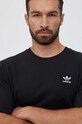 Хлопковая футболка adidas Originals чёрный II5760