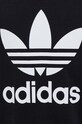adidas Originals t-shirt bawełniany Classics Back+Front Trefoil II5760 czarny