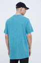 Odzież adidas t-shirt bawełniany IJ6922 turkusowy