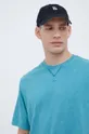 τιρκουάζ Βαμβακερό μπλουζάκι adidas