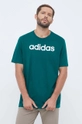 πράσινο Βαμβακερό μπλουζάκι adidas 0