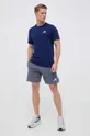 Тренувальна футболка adidas Performance Train Essentials Feelready темно-синій