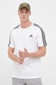 adidas tricou din bumbac alb IC9343