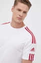 biały adidas Performance t-shirt treningowy Squadra 21