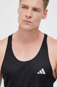 adidas Performance t-shirt do biegania Own the Run czarny HM8437
