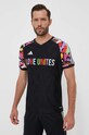 adidas Performance t-shirt treningowy Pride Tiro czarny HY5898