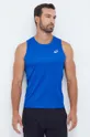 μπλε Μπλουζάκι για τρέξιμο Asics Core