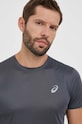 Asics t-shirt do biegania Core szary 2011C341.020