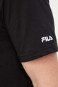 Fila t-shirt bawełniany FAM0513 czarny
