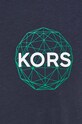 Michael Kors t-shirt bawełniany CF351P0FV4 granatowy