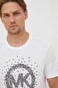 Odzież Michael Kors t-shirt bawełniany CF351OZFV4 biały