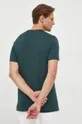 Bombažna kratka majica Michael Kors zelena