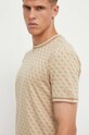 Guess t-shirt MARSHALL beżowy Z2YI05.J1314