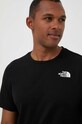 The North Face t-shirt NF0A86XHOGF1 nero