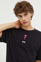 GCDS t-shirt in cotone FW23M130673 nero