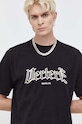 Vertere Berlin t-shirt bawełniany czarny VER.T184