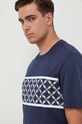 Michael Kors t-shirt in cotone blu navy CF351MS1V2