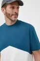 бірюзовий Бавовняна футболка Armani Exchange