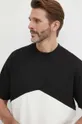 viacfarebná Bavlnené tričko Armani Exchange