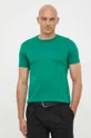 zielony Armani Exchange t-shirt bawełniany