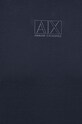 Armani Exchange t-shirt bawełniany 6RZTHF.ZJ9AZ granatowy