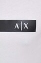 Bombažna kratka majica Armani Exchange 6RZTAP.ZJ9TZ bela