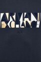 Armani Exchange t-shirt bawełniany 6RZTJC.ZJBYZ granatowy
