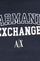 Armani Exchange t-shirt bawełniany 6RZTJG.ZJ8EZ granatowy