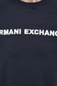 Bombažna kratka majica Armani Exchange 6RZTJM.ZJH4Z mornarsko modra