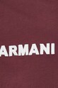 Pamučna majica Armani Exchange 6RZTJM.ZJH4Z bordo