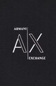 Majica kratkih rukava Armani Exchange 6RZTKG.ZJE6Z crna