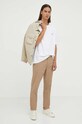 Les Deux tricou LDM101135 alb SS24