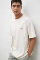 Les Deux t-shirt beżowy LDM101135