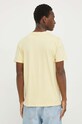 Odzież Les Deux t-shirt bawełniany LDM101155 żółty