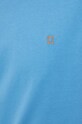 Les Deux t-shirt bawełniany LDM101155 niebieski